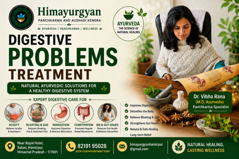 Digestive Problems Treatment in Hamirpur | Himayurgyan Panchkarma and Aushadi Kendra