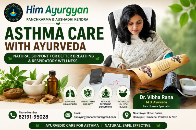 Dr. Vibha Rana (M.D. Ayurveda) – Expert Panchkarma Specialist in Hamirpur, Himachal Pradesh
