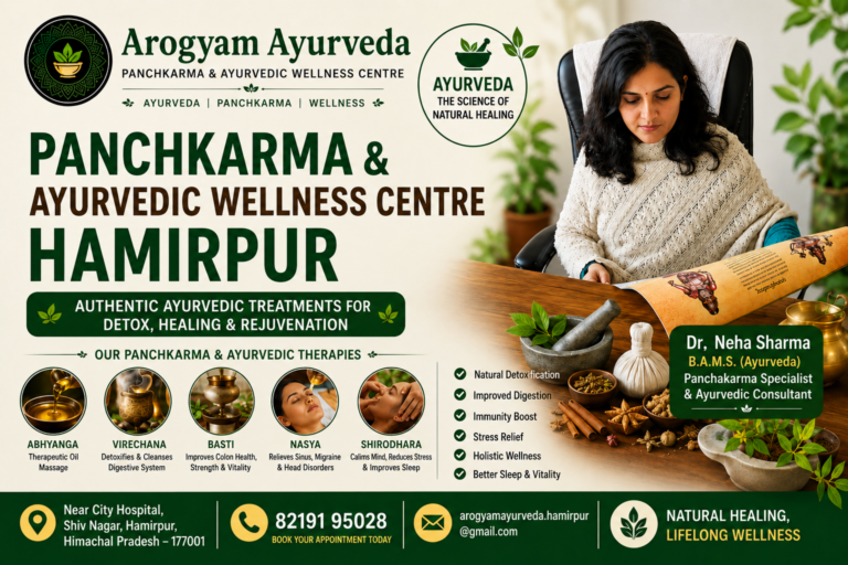 Panchkarma & Ayurvedic Wellness Centre Hamirpur | Himayurgyan Panchkarma and Aushadi Kendra