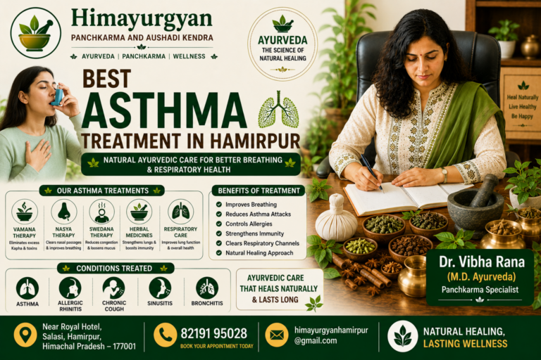 Asthma Treatment in Hamirpur | Himayurgyan Panchkarma and Aushadi Kendra