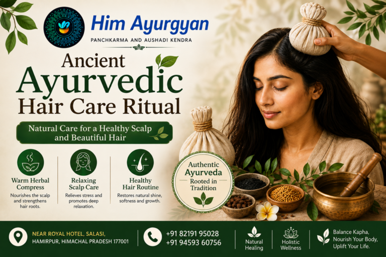 Ancient Ayurvedic Hair Care Ritual: Natural Scalp & Hair Wellness in Hamirpur